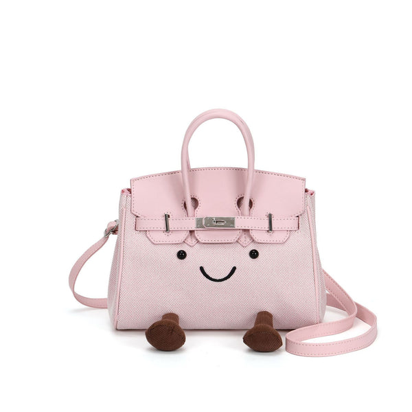 Pomo Pals Canvas Companion Bag — Pink